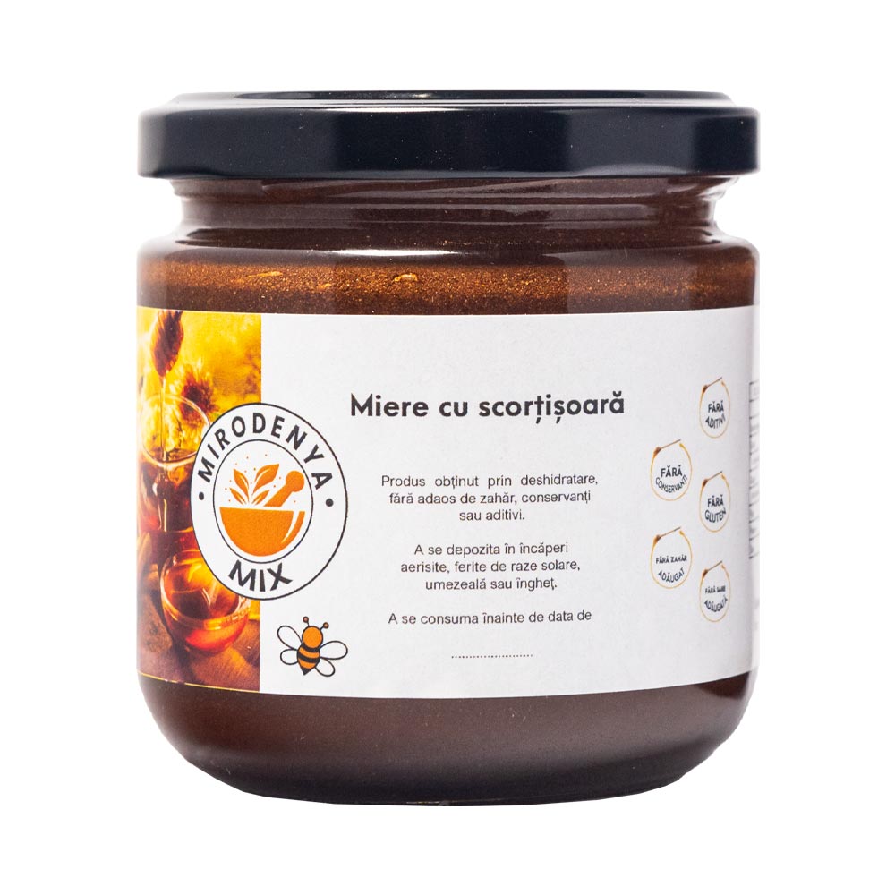 Miere cu Scorțișoară, Naturală, Gustoasă și Aromată 230g